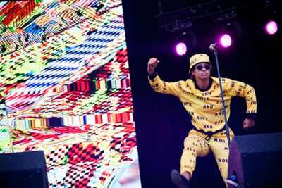 Santigold @ Dour 2015, picture 3, photographed by Magali Decamps - FrontView Magazine