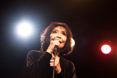 juliette Gréco @ OLT Rivierenhof, picture 1, photographed by Walter Grimm - FrontView Magazine