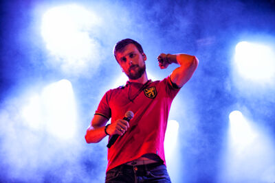 Tourist Lemc @ Openlucht theater Rivierenhof (support Typhoon), picture 5, photographed by Frank Lambrechts - FrontView Magazine