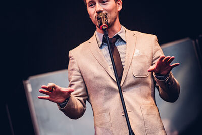 Yannick Bovy @ Gentse Feesten 2015, picture 1, photographed by Elke Briers - FrontView Magazine