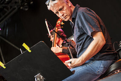 Philip Catherine @ M-idzomer Leuven dag 2 - Jazz, picture 2, photographed by Bart Scholliers - FrontView Magazine
