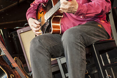 Philip Catherine @ M-idzomer Leuven dag 2 - Jazz, picture 7, photographed by Bart Scholliers - FrontView Magazine