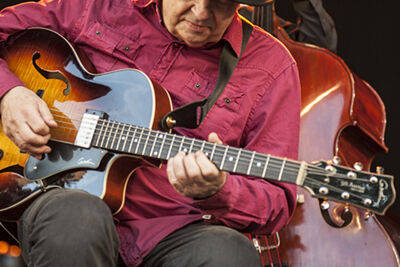 Philip Catherine @ M-idzomer Leuven dag 2 - Jazz, picture 10, photographed by Bart Scholliers - FrontView Magazine