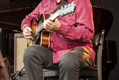 Philip Catherine @ M-idzomer Leuven dag 2 - Jazz, picture 12, photographed by Bart Scholliers - FrontView Magazine