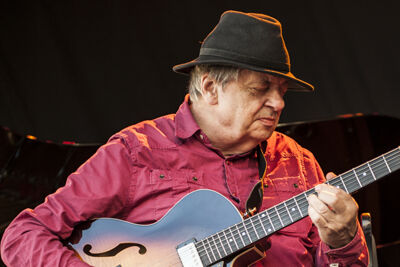 Philip Catherine @ M-idzomer Leuven dag 2 - Jazz, picture 14, photographed by Bart Scholliers - FrontView Magazine