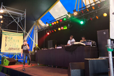 Bouncy dancehall @ Reggae Geel, picture 5, photographed by Stef Dierckx - FrontView Magazine