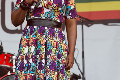 Etana @ Reggae Geel, picture 2, photographed by Stef Dierckx - FrontView Magazine
