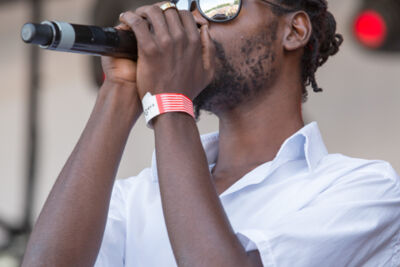 Lukie D @ Reggae Geel, picture 12, photographed by Stef Dierckx - FrontView Magazine