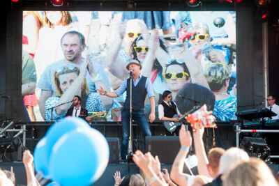 Wim Leys @ Antwerpen Zingt 2015, picture 5, photographed by Dimitri Vanlommel - FrontView Magazine