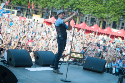 Wim Leys @ Antwerpen Zingt 2015, picture 48, photographed by Dimitri Vanlommel - FrontView Magazine
