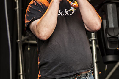Youngblood Brass Band @ M-idzomer Leuven dag 4, picture 7, photographed by Bart Scholliers - FrontView Magazine