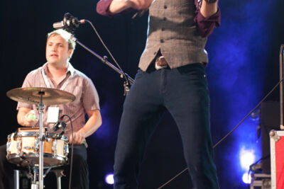 Gordie MacKeeman and His Rythm Boys @ dranouter 2015, picture 5, photographed by Devid Camerlynck - FrontView Magazine