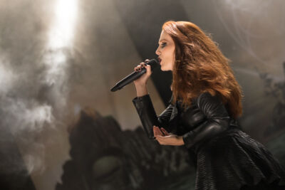 Epica @ Cityrock Leeuwarden 2015, foto 4, foto's door Dorien Goetschalckx - FrontView Magazine