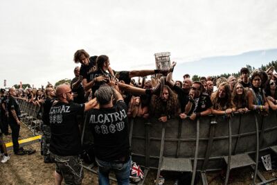 Overkill @ Alcatraz Metal Fest 2015, foto 18, foto's door Edwin Houdevelt - FrontView Magazine
