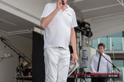 Wim Leys & @ Fundum @ Vlaanderen Zingt 2015 in Blankenberge, picture 2, photographed by Guy Danneels - FrontView Magazine
