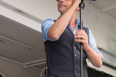 Wim Leys & @ Fundum @ Vlaanderen Zingt 2015 in Blankenberge, picture 11, photographed by Guy Danneels - FrontView Magazine