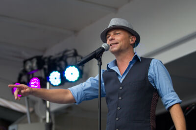 Wim Leys & @ Fundum @ Vlaanderen Zingt 2015 in Blankenberge, picture 17, photographed by Guy Danneels - FrontView Magazine