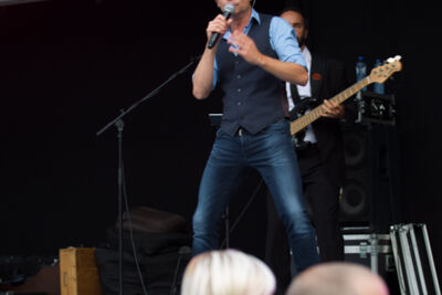 Wim Leys & @ Fundum @ Vlaanderen Zingt 2015 in Blankenberge, picture 26, photographed by Guy Danneels - FrontView Magazine