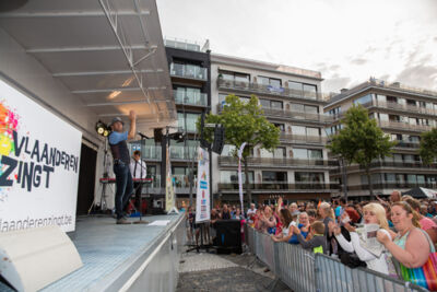 Wim Leys & @ Fundum @ Vlaanderen Zingt 2015 in Blankenberge, picture 43, photographed by Guy Danneels - FrontView Magazine