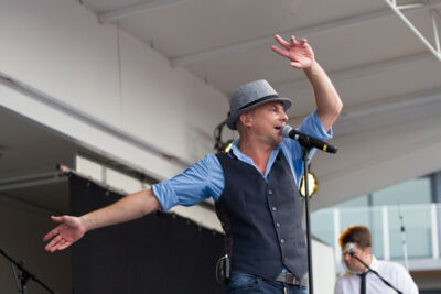 Wim Leys & @ Fundum @ Vlaanderen Zingt 2015 in Blankenberge, picture 45, photographed by Guy Danneels - FrontView Magazine