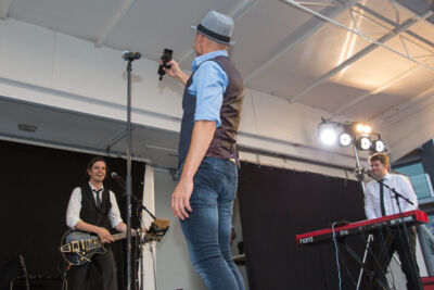 Wim Leys & @ Fundum @ Vlaanderen Zingt 2015 in Blankenberge, picture 89, photographed by Guy Danneels - FrontView Magazine
