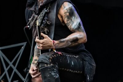 Behemoth @ Alcatraz Metal Fest 2015, picture 5, photographed by Edwin Houdevelt - FrontView Magazine