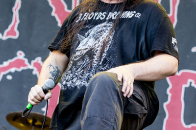 Cannibal Corpse @ Into The Grave 2015, foto 4, foto's door Dorien Goetschalckx - FrontView Magazine