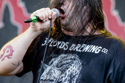 Cannibal Corpse @ Into The Grave 2015, foto 7, foto's door Dorien Goetschalckx - FrontView Magazine