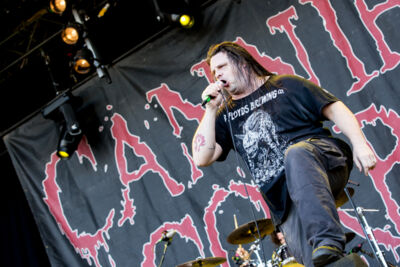 Cannibal Corpse @ Into The Grave 2015, foto 9, foto's door Dorien Goetschalckx - FrontView Magazine
