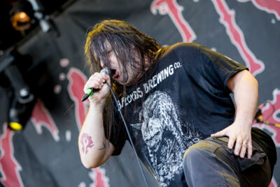 Cannibal Corpse @ Into The Grave 2015, foto 12, foto's door Dorien Goetschalckx - FrontView Magazine