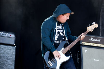 Cornered @ Into The Grave 2015, foto 2, foto's door Dorien Goetschalckx - FrontView Magazine