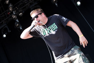 Cornered @ Into The Grave 2015, foto 7, foto's door Dorien Goetschalckx - FrontView Magazine
