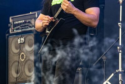 Death @ Alcatraz Metal Fest 2015, picture 15, photographed by Edwin Houdevelt - FrontView Magazine