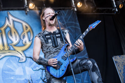 Ensiferum @ Into The Grave 2015, foto 3, foto's door Dorien Goetschalckx - FrontView Magazine