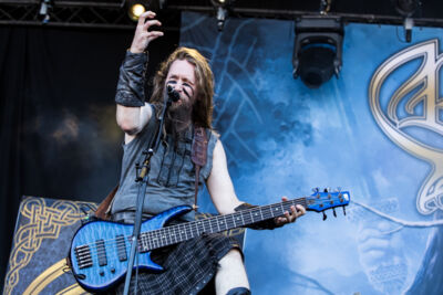 Ensiferum @ Into The Grave 2015, foto 6, foto's door Dorien Goetschalckx - FrontView Magazine