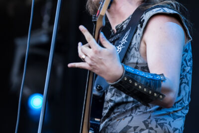 Ensiferum @ Into The Grave 2015, foto 17, foto's door Dorien Goetschalckx - FrontView Magazine