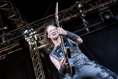 Ensiferum @ Into The Grave 2015, foto 20, foto's door Dorien Goetschalckx - FrontView Magazine
