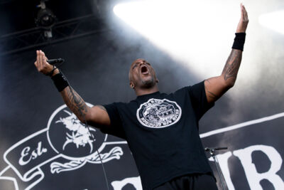 Sepultura @ Into The Grave 2015, picture 1, photographed by Dorien Goetschalckx - FrontView Magazine