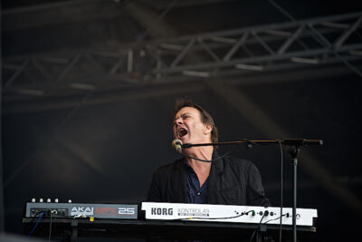 Cock Robin @ Nostalgie Beach Festival, foto 11, foto's door James Van Roosbroeck - FrontView Magazine
