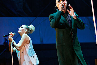Human League @ Nostalgie Beach Festival, picture 2, photographed by James Van Roosbroeck - FrontView Magazine