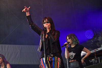 Nena @ Nostalgie Beach Festival, foto 2, foto's door James Van Roosbroeck - FrontView Magazine