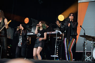 Nena @ Nostalgie Beach Festival, foto 7, foto's door James Van Roosbroeck - FrontView Magazine
