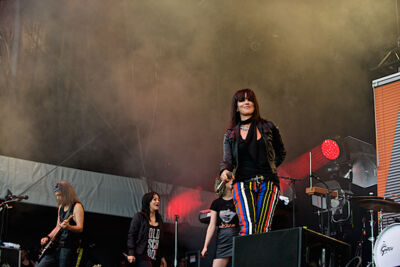 Nena @ Nostalgie Beach Festival, foto 8, foto's door James Van Roosbroeck - FrontView Magazine