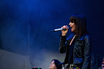 Nena @ Nostalgie Beach Festival, foto 11, foto's door James Van Roosbroeck - FrontView Magazine