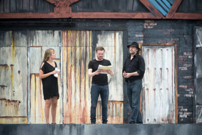 Open repetitie "The Story of Sacco & Vanzetti" Donkmeer Berlare, picture 46, photographed by Goele Bormans - FrontView Magazine