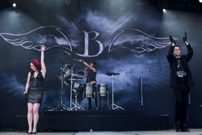 Blutengel @ Summer Breeze 2015, picture 11, photographed by Dorien Goetschalckx - FrontView Magazine