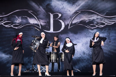 Blutengel @ Summer Breeze 2015, picture 17, photographed by Dorien Goetschalckx - FrontView Magazine