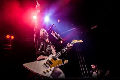 Halestorm @ Huntenpop 2015, foto 1, foto's door Kelly Thans - FrontView Magazine