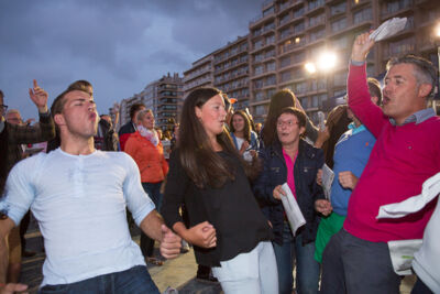 Podium & Sfeer @ Vlaanderen Zingt 2015 in Nieuwpoort, picture 79, photographed by Guy Danneels - FrontView Magazine