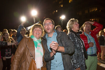 Publieksfoto's & Sfeer @ Vlaanderen Zingt 2015 in Nieuwpoort, picture 240, photographed by Guy Danneels - FrontView Magazine
